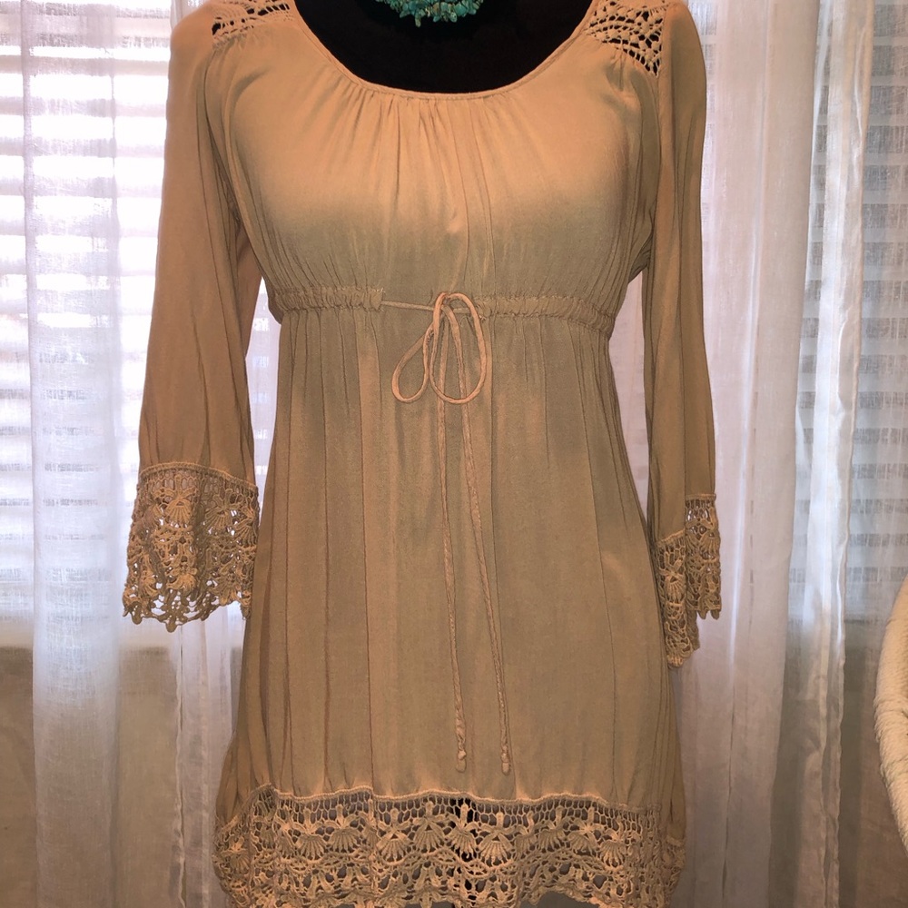 Dusty pale pink blouse